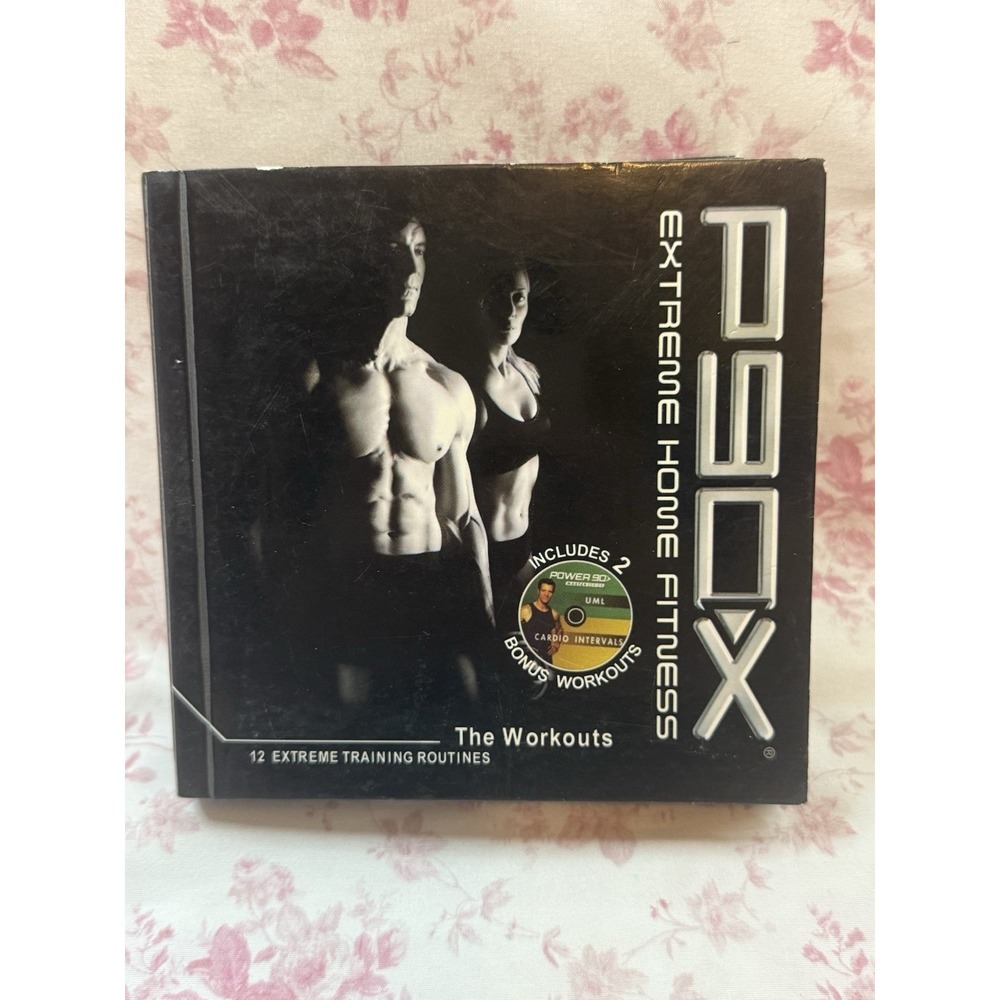 P90X Extreme Home Fitness Tony Horton Complete Workout DVD Set Beachbody